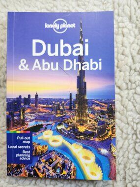 Lonely Planet Dubai & Abu Dhabi Travel Guide 8th Edition Paperback 2015 Maps
